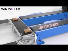 Alimenta tus sistemas de transporte con motores de tambor de rodillo